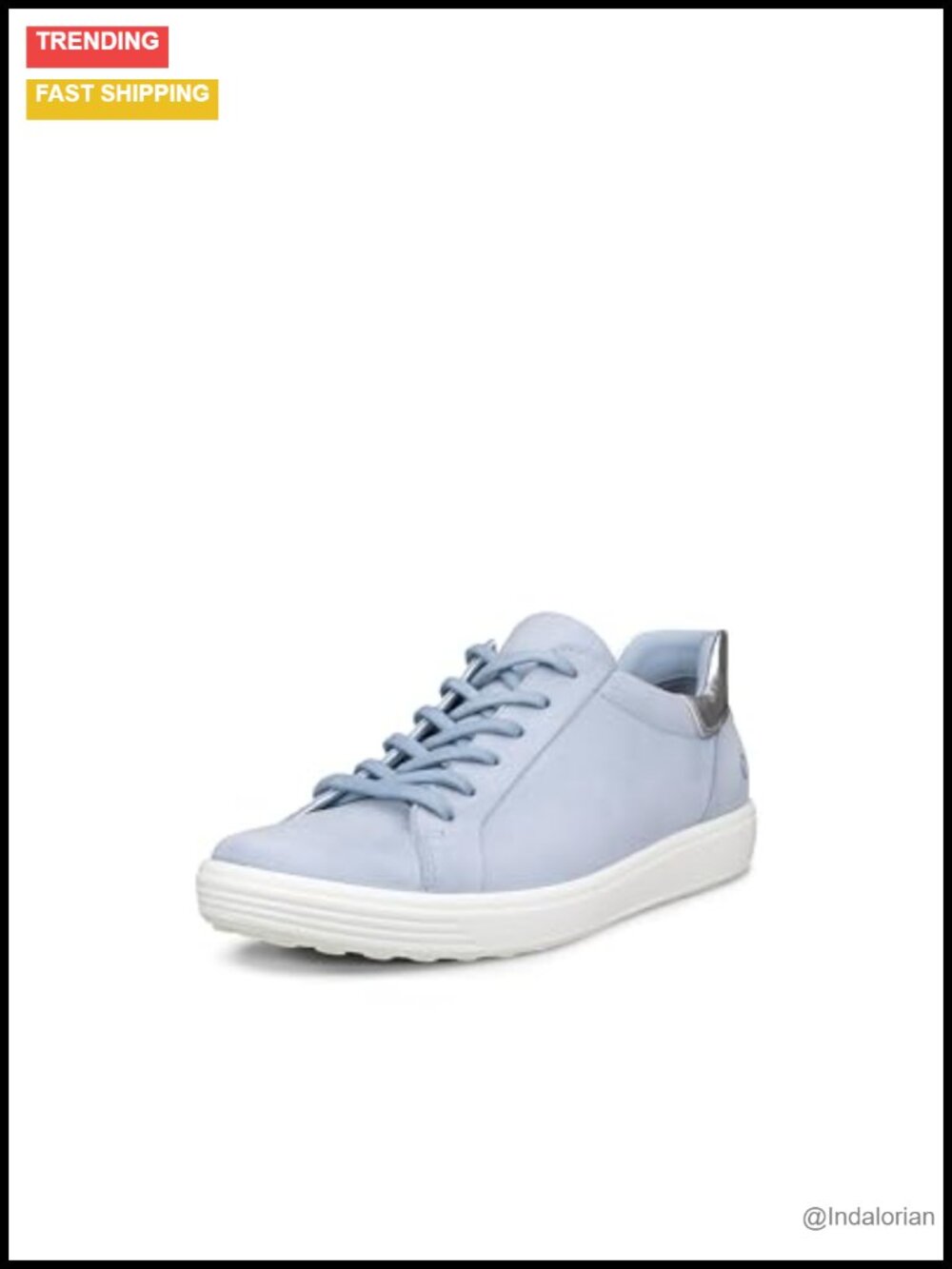 ECCO Soft 7 Easy Slip Sneaker Leather Hands-Free Slip-On Comfort Walking Shoe